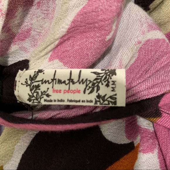 Free People M Black & dark coral - Picture 6 of 8